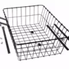 Wald 1393 Large Korb Für Vorderradmontage - Schwarz