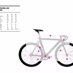 BLB Brick Lane Bikes La Piovra ATK Fixie/Singlespeed Bike - Schwarz -Günstiges Vélo Geist Geschäft 0037718 blb la piovra atk fixie single speed bike black