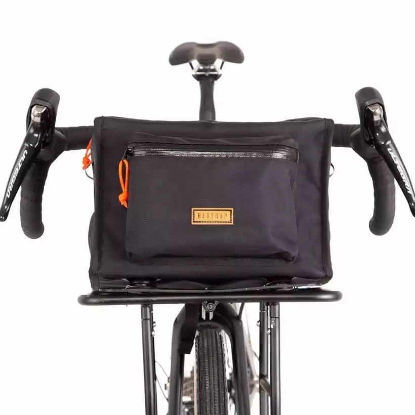 Restrap RANDONNEUR BAG Gepäckträgertasche Schwarz S 1 Restrap RANDONNEUR BAG Gepäckträgertasche Schwarz S