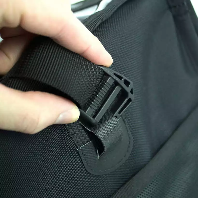 Restrap RANDONNEUR BAG Gepäckträgertasche Schwarz S 8 Restrap RANDONNEUR BAG Gepäckträgertasche Schwarz S – Bild 8