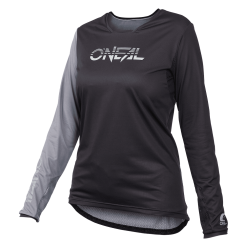Oneal ELEMENT FR Women´s MTB Jersey HYBRID V.23 Black/gray
