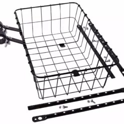 Wald 1372 Medium Korb Für Vorderradmontage - Schwarz