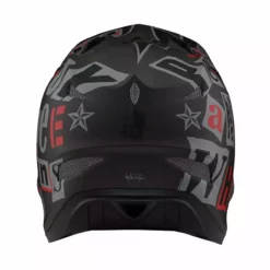 TLD - Troy Lee Designs D3 Fiberlite - Fullface Helm - Anarchy Olive - Schwarz/Grau/Rot/Grün -Günstiges Vélo Geist Geschäft 198017012 3
