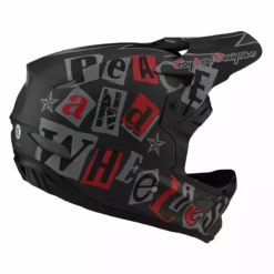 TLD - Troy Lee Designs D3 Fiberlite - Fullface Helm - Anarchy Olive - Schwarz/Grau/Rot/Grün -Günstiges Vélo Geist Geschäft 198017012 4