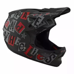 TLD - Troy Lee Designs D3 Fiberlite - Fullface Helm - Anarchy Olive - Schwarz/Grau/Rot/Grün -Günstiges Vélo Geist Geschäft 198017012 5