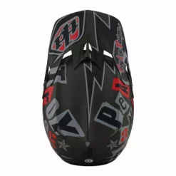 TLD - Troy Lee Designs D3 Fiberlite - Fullface Helm - Anarchy Olive - Schwarz/Grau/Rot/Grün -Günstiges Vélo Geist Geschäft 198017012 6