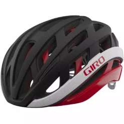 Giro Helios Spherical Fahrradhelm - Matte Black/red