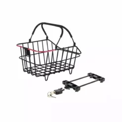 BASIL Hinterradkorb Cento Alu Nordlicht