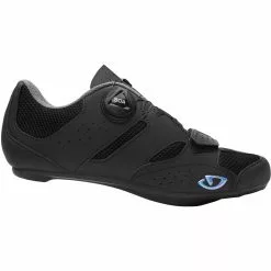 Giro Savix W II Damenfahrradschuhe - Schwarz -Günstiges Vélo Geist Geschäft 260158001 giro savix w ii womens road shoe black profile 910600