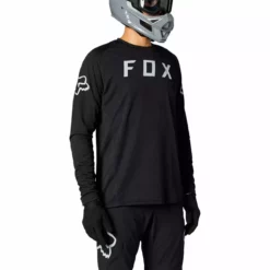 Fox Racing Defend - Langarm Trikot - Schwarz