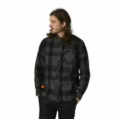 Fox Racing VOYD 2.0 FLANNEL - Black -Günstiges Vélo Geist Geschäft 28627 001 3
