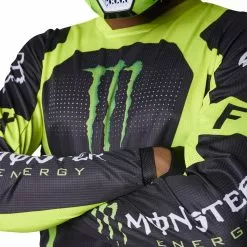 Fox Racing 180 Monster Jersey Black -Günstiges Vélo Geist Geschäft 29615 001 6
