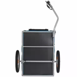 XLC Lastenanhänger Doggy VAN BS-L04 - Blau/Grau -Günstiges Vélo Geist Geschäft 3092004001 fahrradanhaenger xlc doggy van 02 850241