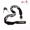 Kryptonite Keeper 785 Integrated Kettenschloss - Schwarz
