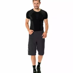 VAUDE Men's Ledro Shorts Schwarz -Günstiges Vélo Geist Geschäft 41440 143 d 4