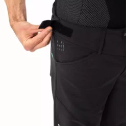 VAUDE Qimsa Light Softshell Hose - Schwarz -Günstiges Vélo Geist Geschäft 42562 010 d 3