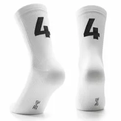 Assos Poker Socks No.4 - Holy White