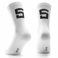 Assos Poker Socks No.5 - Holy White