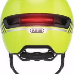 Abus HUD-Y Signal Yellow Shiny -Günstiges Vélo Geist Geschäft Abus Hud y city stadt fahrradhelm ebike helm signal yellow 3