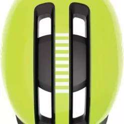 Abus HUD-Y Signal Yellow Shiny -Günstiges Vélo Geist Geschäft Abus Hud y city stadt fahrradhelm ebike helm signal yellow 4