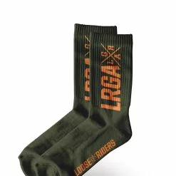 LOOSE RIDERS Technical Socks - LRGA Colors Olive