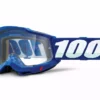 100% Accuri 2 Goggle - Clear Lens - Blue