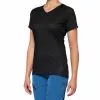 100% Airmatic Womens Short Sleeve Jersey - Black