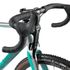 Bombtrack Tension 2 - Glossy Grey / Green -Günstiges Vélo Geist Geschäft Bmbtrack Tension 2 silber t rkis 4