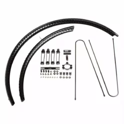 BLB Brick Lane Bikes Hammered Fenders - Schutzbleche - Schwarz Poliert -Günstiges Vélo Geist Geschäft CVF