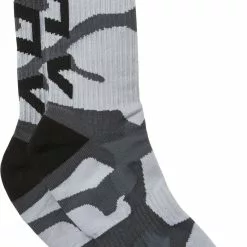Fox Racing Camo Cushioned Crew Sock Black Camo