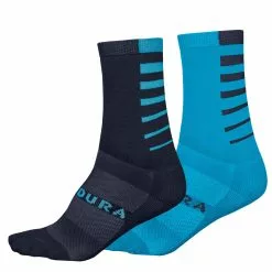 Endura Coolmax Stripe Socken - Blau
