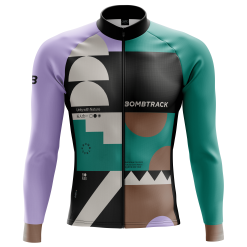 Bombtrack ELEMENTS Langarm Trikot - Multicolor
