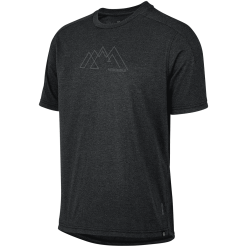 IXS Flow Tech Tee Getoutandplay Schwarz