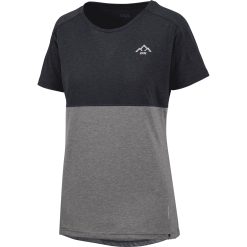 IXS Flow Women Tech Tee Mountain Schwarz-graphit
