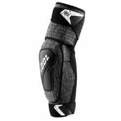 100% Fortis Elbow Guards - Grey Heather / Black