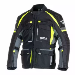 GMS 3in1 Tourjacke Everest - Schwarz-anthrazit-gelb