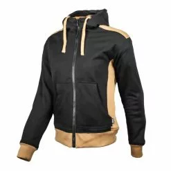 GMS Damen Hoodie Panda - Schwarz-beige