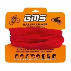 GMS Schlauchtuch Baumwolle - Rot