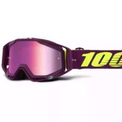 100% Racecraft Goggles Anti Fog Mirror Lens - Klepto