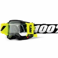 100% Accuri Forecast Gen.2 Anti Fog Brille Clear Mit Film - Schwarz