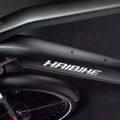 Haibike Trekking 6 Herren - Matte Black Red Reflex -Günstiges Vélo Geist Geschäft Haibike MY22 Detail Battery Trekking 6 HIGH black