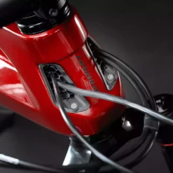 Haibike AllMtn CF 12 MTB Fully - Gloss Matte Dyn Red Black -Günstiges Vélo Geist Geschäft Haibike MY22 Detail Cable Routing AllMtn CF 12