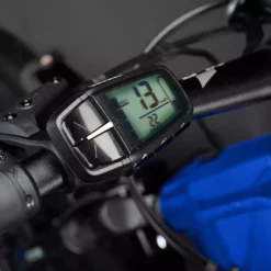 Haibike Trekking 4 Tiefeinsteiger - Gloss Matte Blue Black -Günstiges Vélo Geist Geschäft Haibike MY22 Detail Display Trekking 4 LOW blue