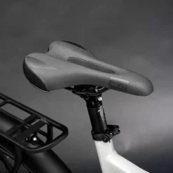 Haibike Trekking 6 Herren - Gloss Grey Neon Yellow -Günstiges Vélo Geist Geschäft Haibike MY22 Detail Saddle Trekking 6 HIGH grey