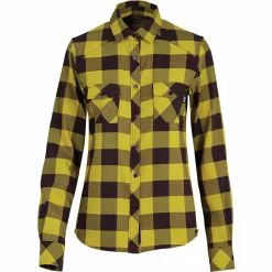 IXS Carve Digger Womens Shirt - Acacia / Black