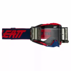 LEATT Velocity 6.5 Goggle With Roll-Off System - Rot/Blau