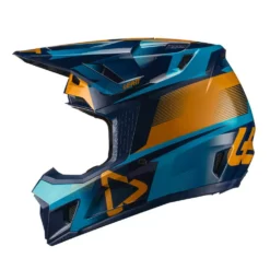 LEATT Helm Inkl. Brille 7.5 V21.1 Blau-gelb -Günstiges Vélo Geist Geschäft LEATTHelminkl Brille7 5V21 1blau gelb 4