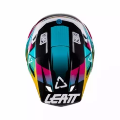 LEATT Helm Inkl. Brille 8.5 V22 Aqua/Royal Türkis-weiss-gelb -Günstiges Vélo Geist Geschäft LEATTHelminkl Brille8 5V22AquaRoyalt rkis weiss gelb 3