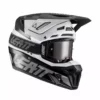 LEATT Helm Inkl. Brille 8.5 V22 Schwarz-weiss