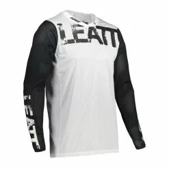 LEATT Jersey 4.5 X-Flow - Weiss-schwarz